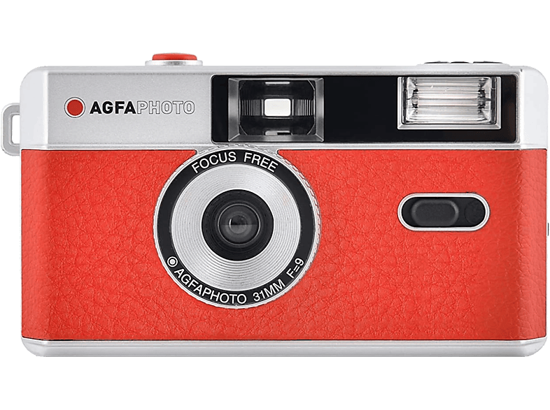 AGFA AgfaPhoto Analogkamera 35mm. Rot