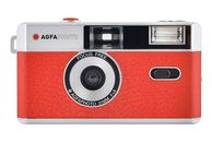 AGFA AgfaPhoto - Fotocamera analogica (Rosso / Argento / Nero)