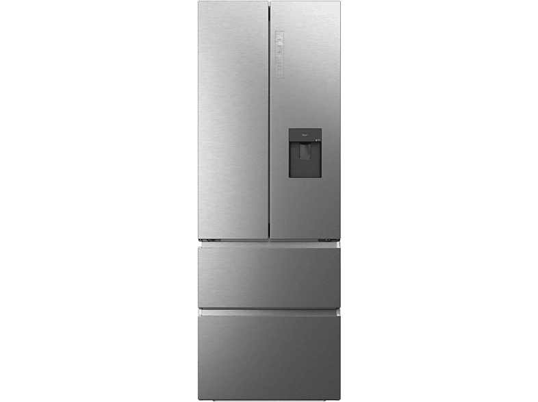 REACONDICIONADO Seminuevo Excelente Frigorífico americano - Haier FD 70 Series 7 HFW7720EWMP, No Frost, 200.6 cm, 477 l, Daylight LED, Wi-Fi, Inox