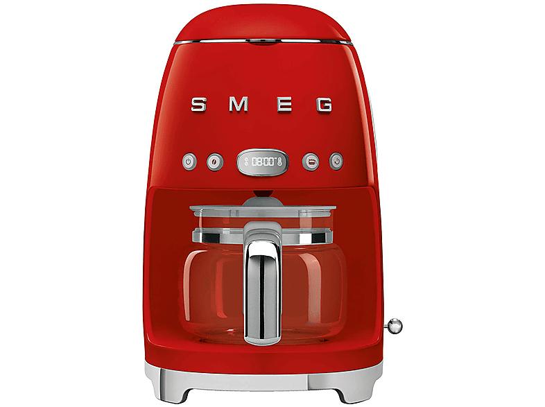 Smeg Dcf02Rdeu macchina caffè americano, Rosso