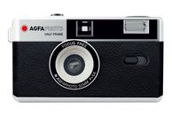 AGFA AgfaPhoto Half Frame - Appareil photo analogique (Noir/Argent)