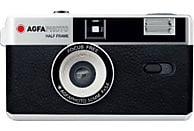 AGFA AgfaPhoto Half Frame - Fotocamera analogica (Nero/Argento)