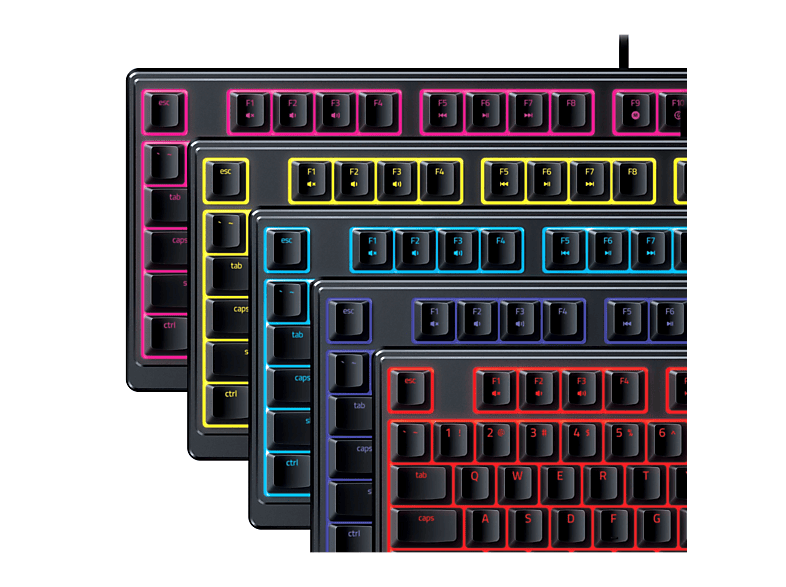 Razer Ornata V3 - Plat mecha-membraan gaming-toetsenbord QWERTY US-Layout | Zwart