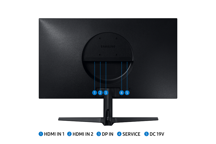 SAMSUNG S3 LS27C390EAUXUF 27" FHD 75Hz 4ms FreeSync Essential Kavisli Monitör Siyah