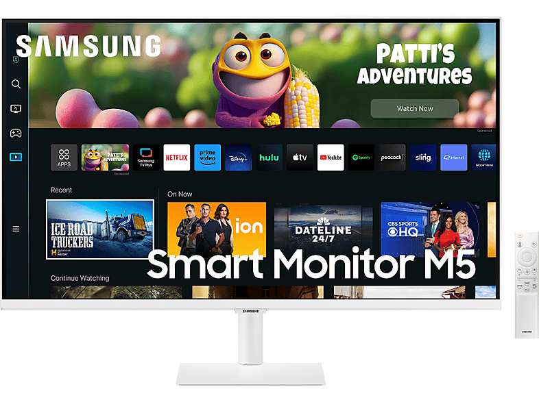 SAMSUNG LS32CM501EUXUF 32" FHD 4ms 60Hz HDR10 Akıllı Monitör Beyaz_0