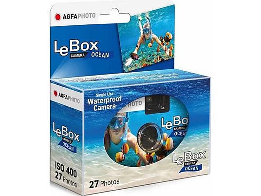 AGFA LeBox Ocean - Fotocamera monouso Multicolore