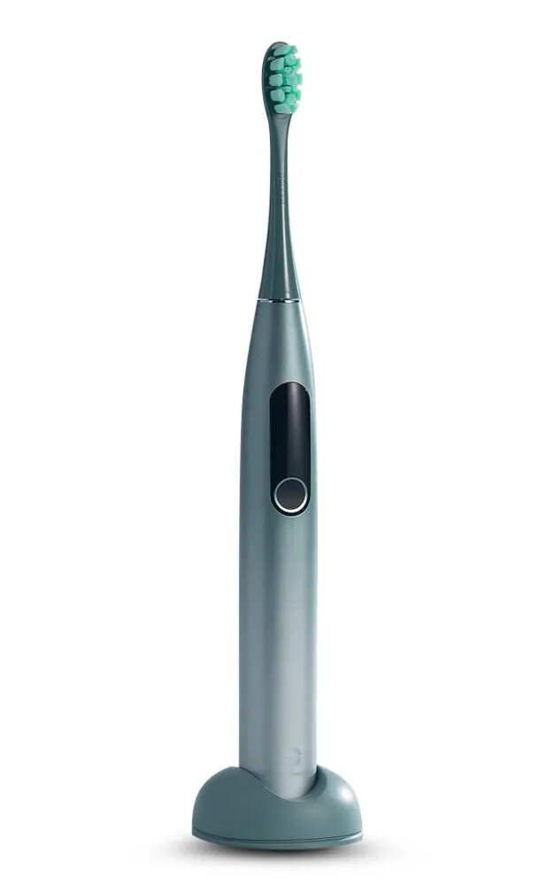 Zestaw szczoteczek sonicznych OCLEAN X Pro Dual Fioletowy + Zielony