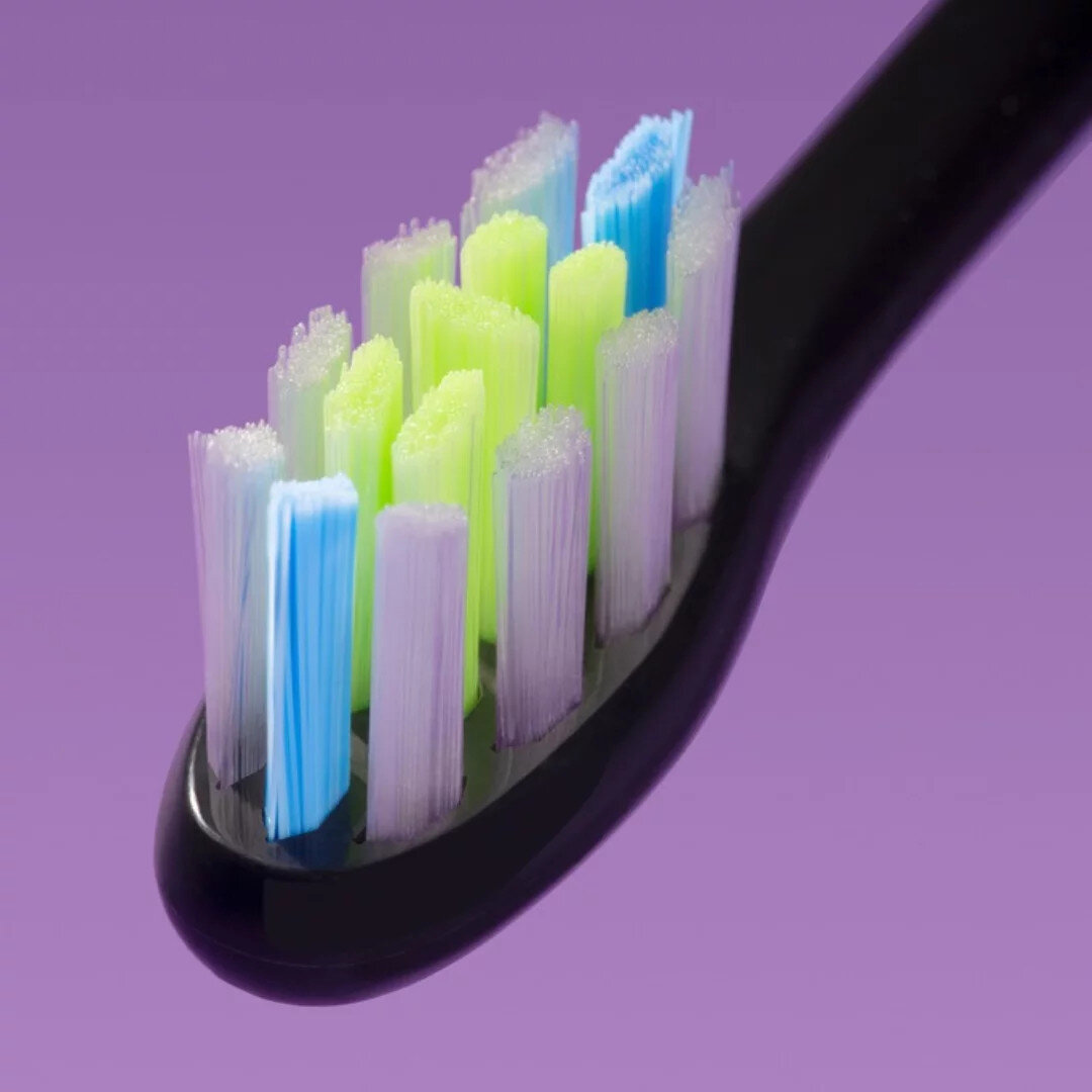 Zestaw szczoteczek sonicznych OCLEAN X Pro Dual Fioletowy + Zielony