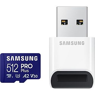 Karta pamięci SAMSUNG MB-MD512SB/WW microSD PRO Plus 512GB + czytnik USB