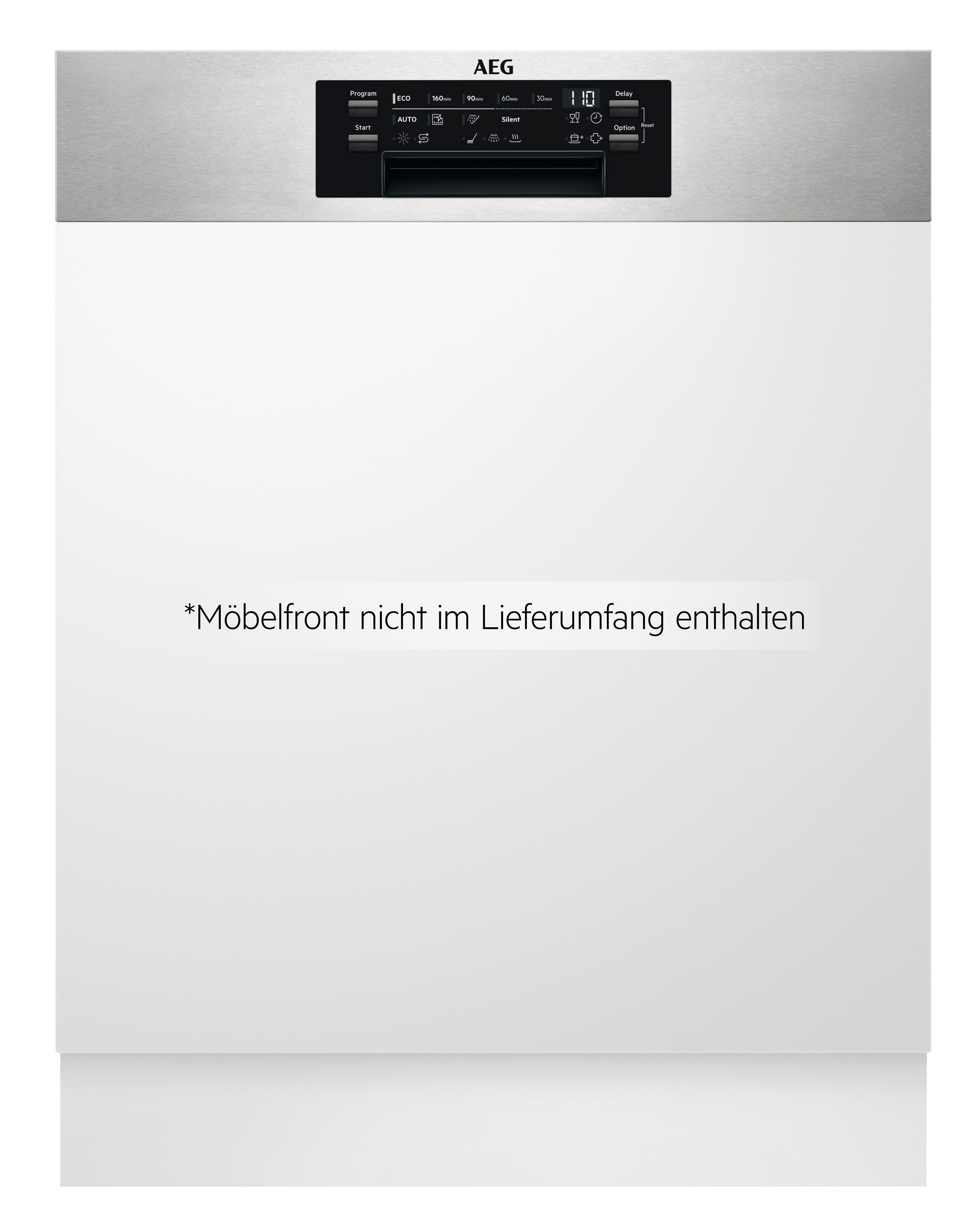 AEG FEE7471AP Geschirrspüler (teilintegrierbar, 596 mm breit, 44 dB (A), C)