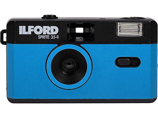 ILFORD Sprite 35-II - Fotocamera analogica (Blu/Nero)