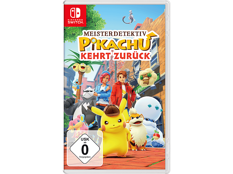 Meisterdetektiv Pikachu kehrt zurück | MediaMarkt Switch Switch] - Nintendo Spiele [Nintendo