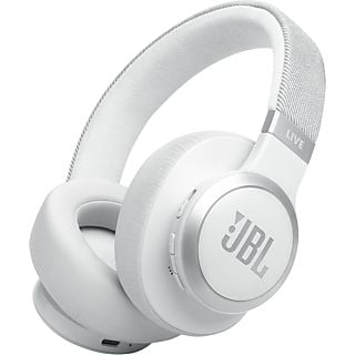 JBL Live 770NC Bluetooth Kopfhörer (Over-Ear), Weiß