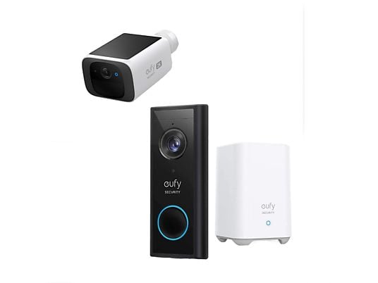 EUFY Eufy Doorbell 2K en SoloCam S220 (bundel)