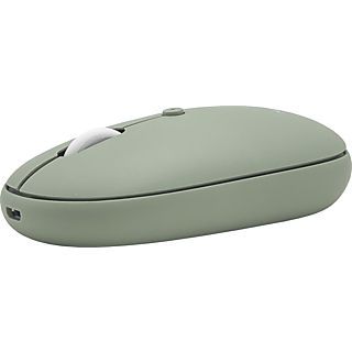 MACALLY BTTOPBAT - Bluetooth-Maus (Grün)