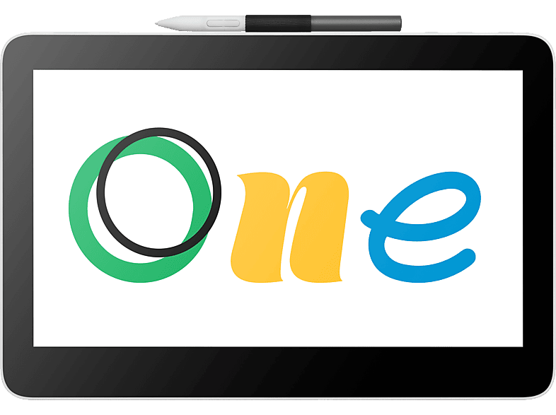 WACOM One 13 Touch Pen Display, Weiß