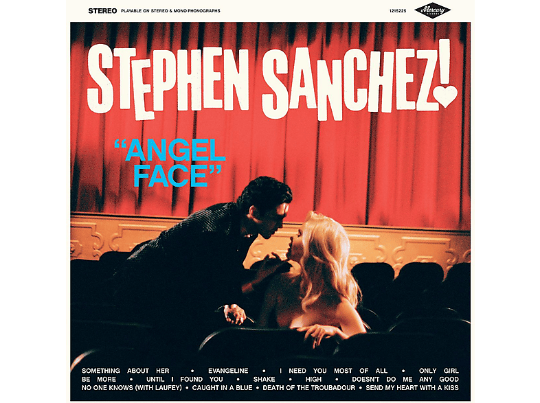Steven Sanchez - Angel Face (STD. Black Vinyl)  - (Vinyl)
