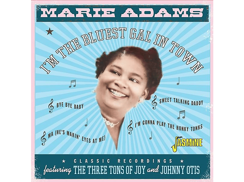 Marie Adams - I'M THE BLUEST GAL IN TOWN - (CD)