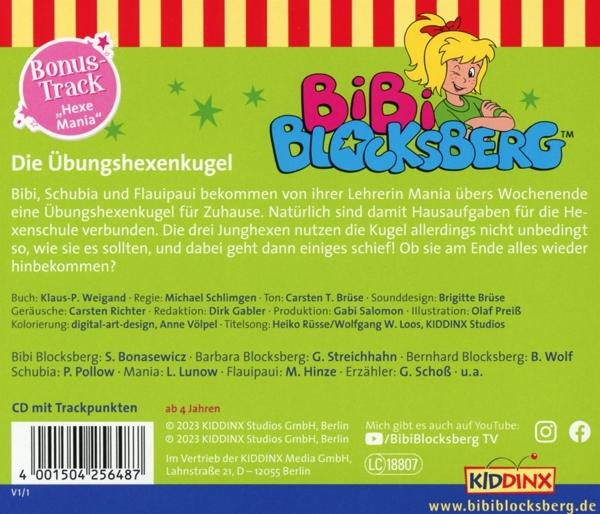 - Übungshexenkugel Bibi Blocksberg 148:Die - (CD) Folge