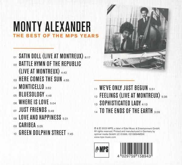 CD-Cover mit Text und einem Foto eines Musikers. Der Text enthält Trackliste und Albumdetails.