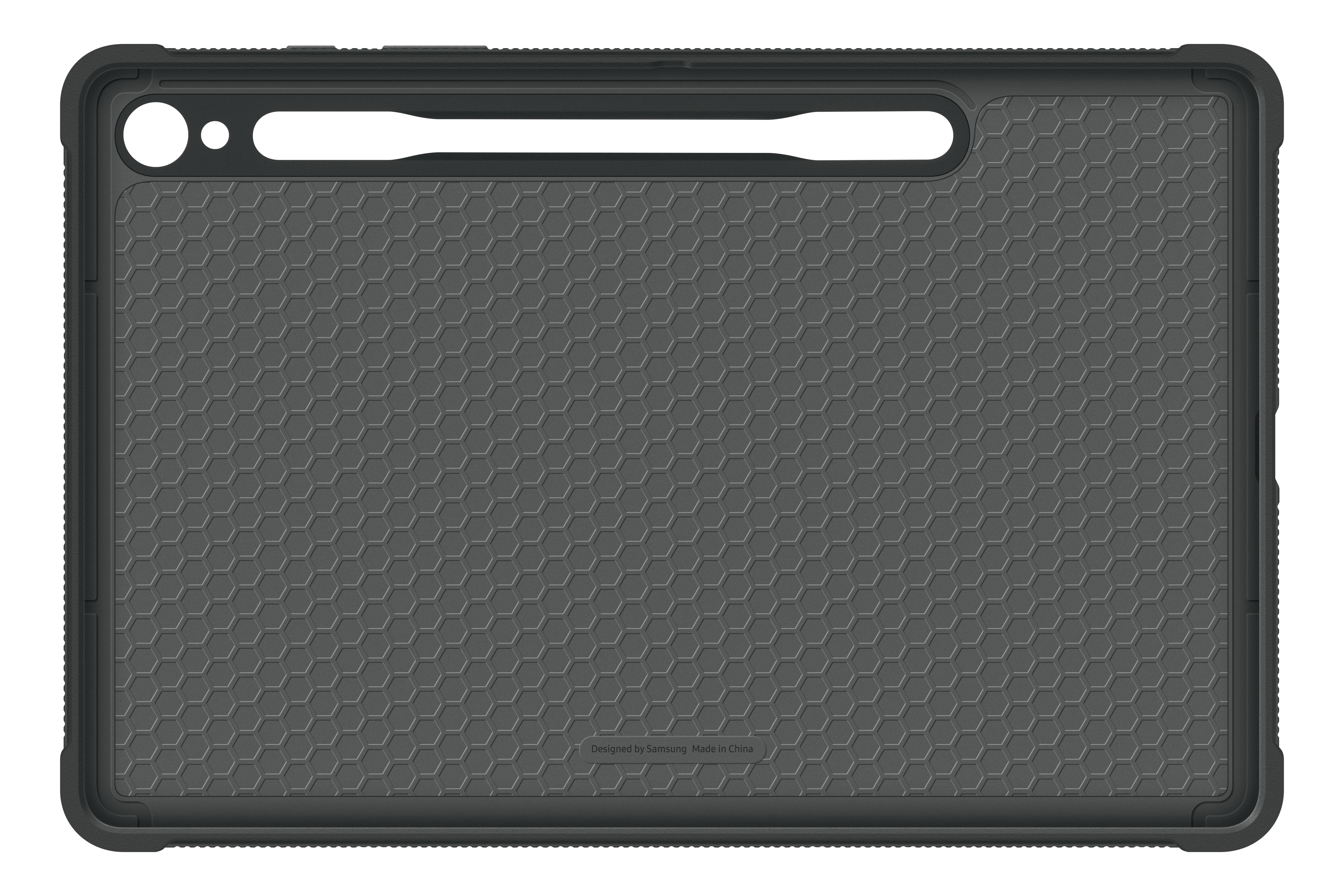 SAMSUNG EF-RX710 Outdoor, Backcover, Samsung, S9, Black GalaxyTab