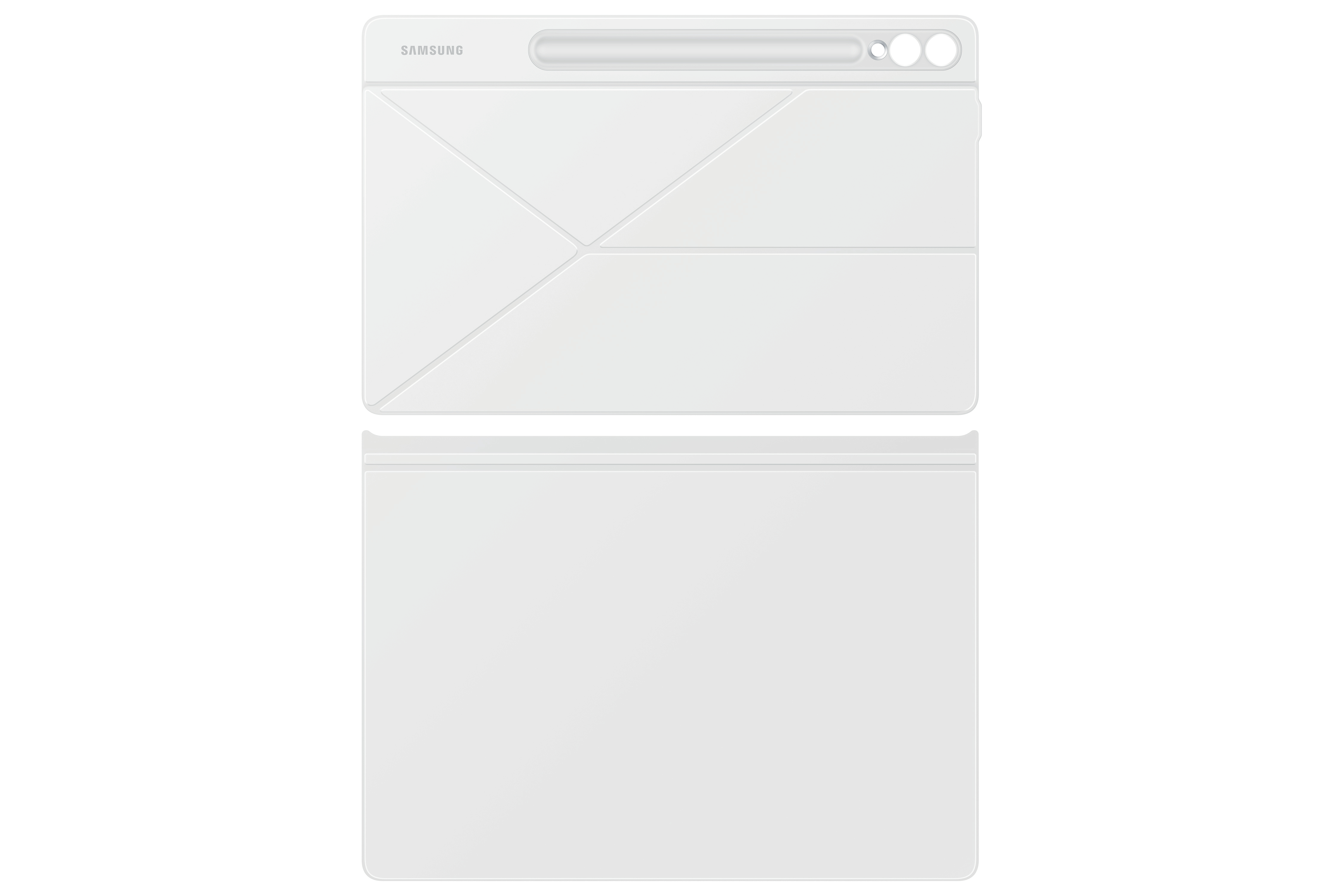 S9 FE+, SAMSUNG GalaxyTab Bookcover, White EF-BX810, S9+, Samsung, GalaxyTab