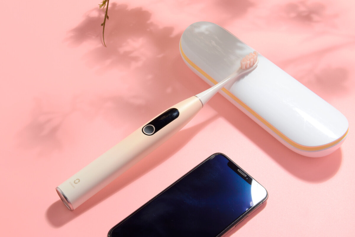 Szczoteczka soniczna OCLEAN X Pro Różowa