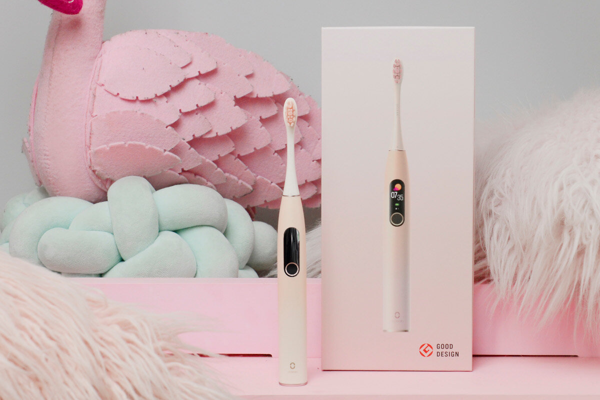 Szczoteczka soniczna OCLEAN X Pro Różowa