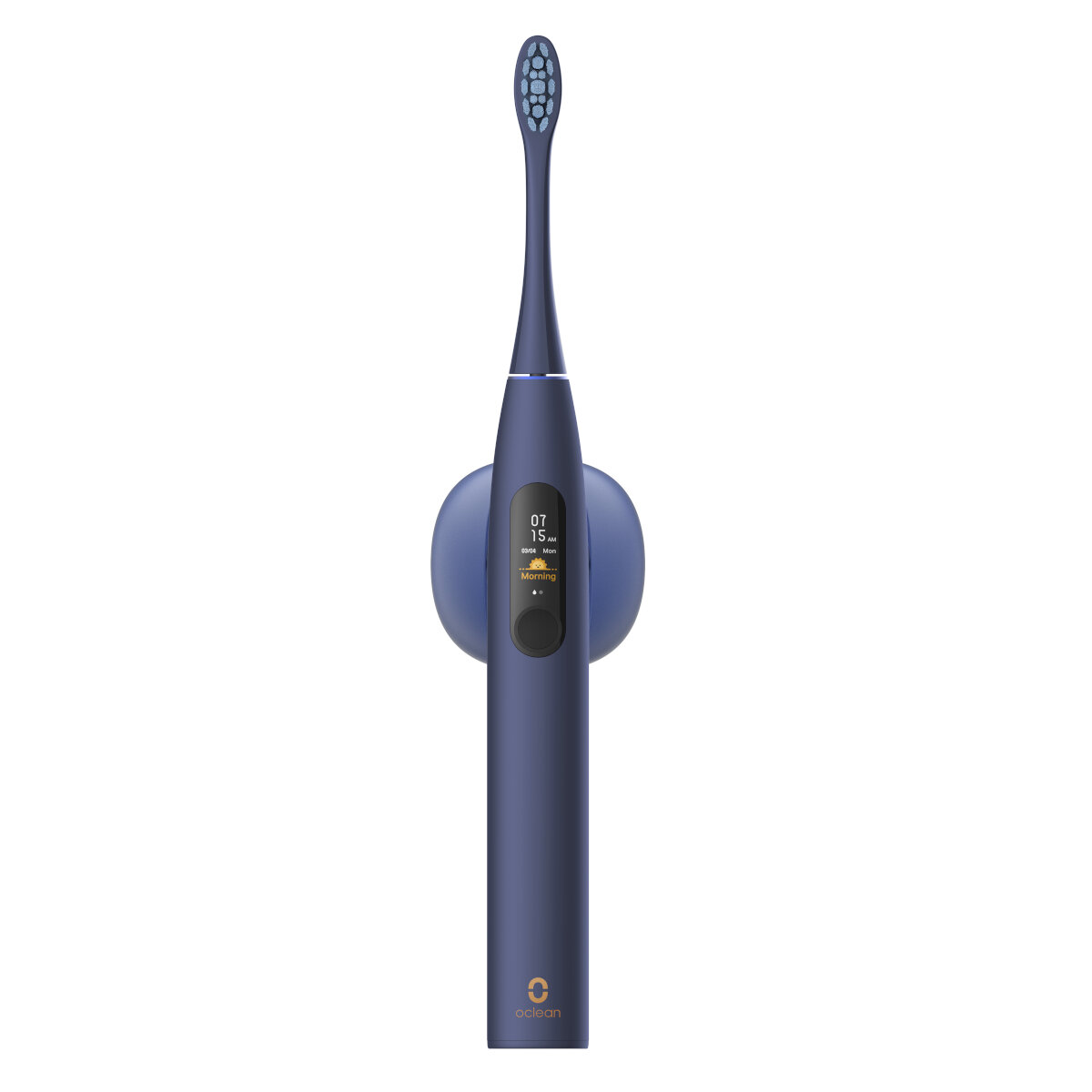 Zestaw OCLEAN Szczoteczka X PRO Granatowa + Irygator W10 Zielony