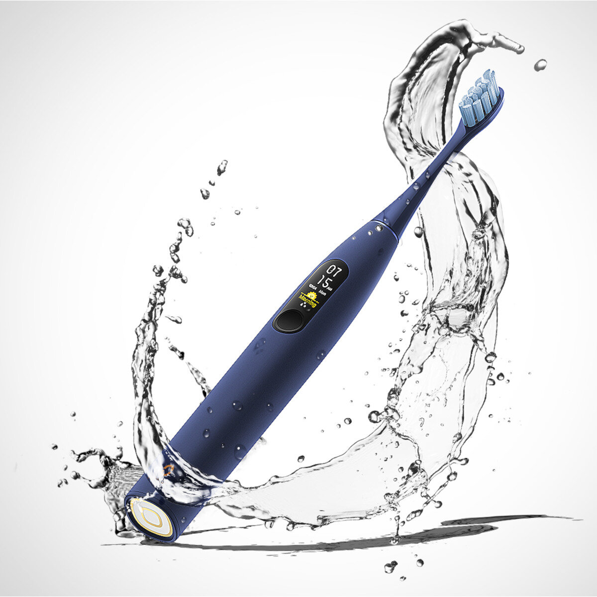 Zestaw OCLEAN Szczoteczka X PRO Granatowa + Irygator W10 Zielony