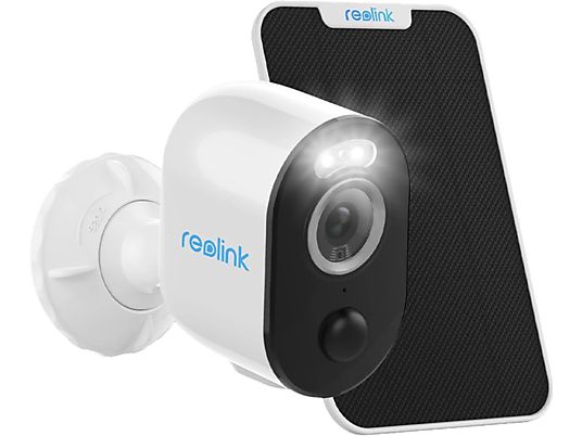 REOLINK Argus 3 Pro - Telecamera di sorveglianza + pannello solare (DCI 2K, 2560x1440)