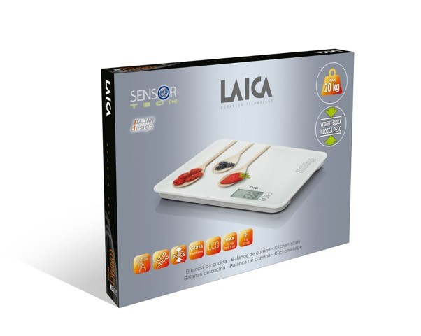 LAICA KS5020W digitális konyhamérleg, 