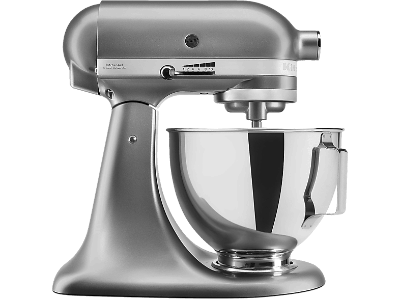 KITCHENAID 5KSM95 - Küchenmaschine (Kontur Silber) | MediaMarkt