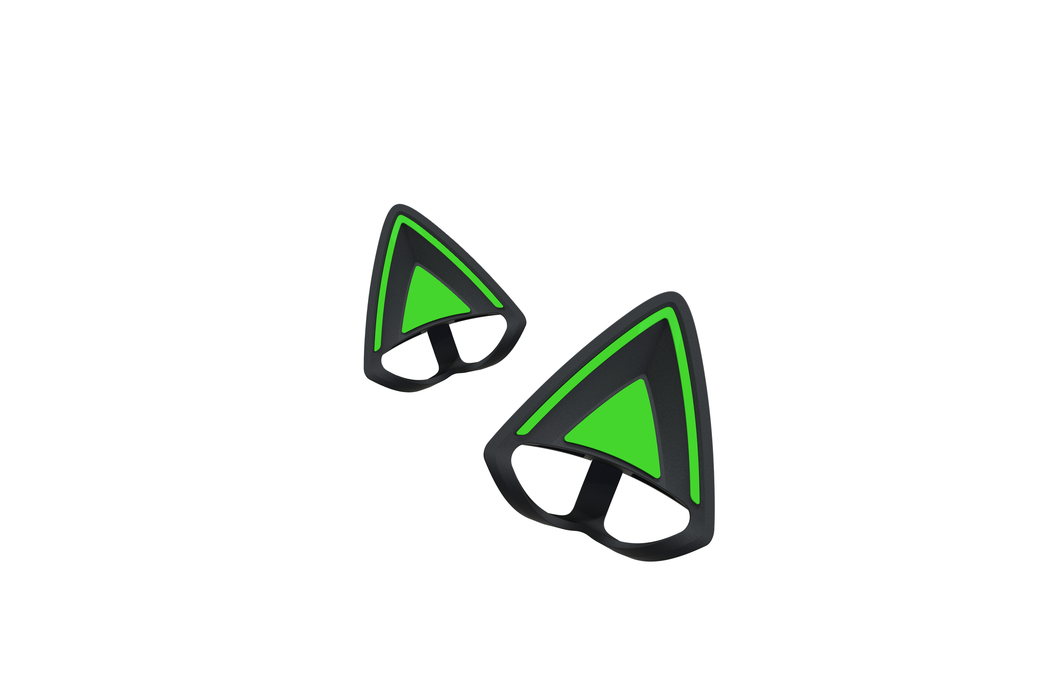 RAZER Kitty Ears Headset Zubehör Black, V2 Green