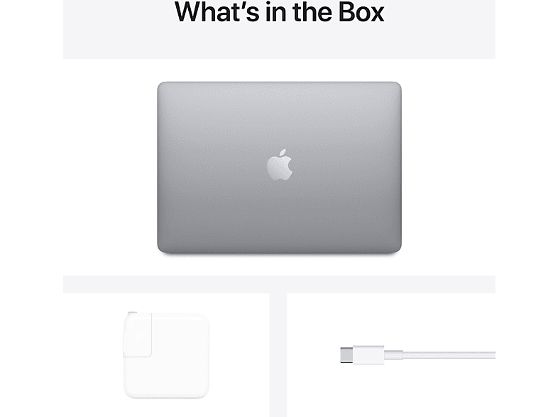 APPLE MacBook Air 13.3 (2020) | Spacegrijs M1 256GB 8GB kopen