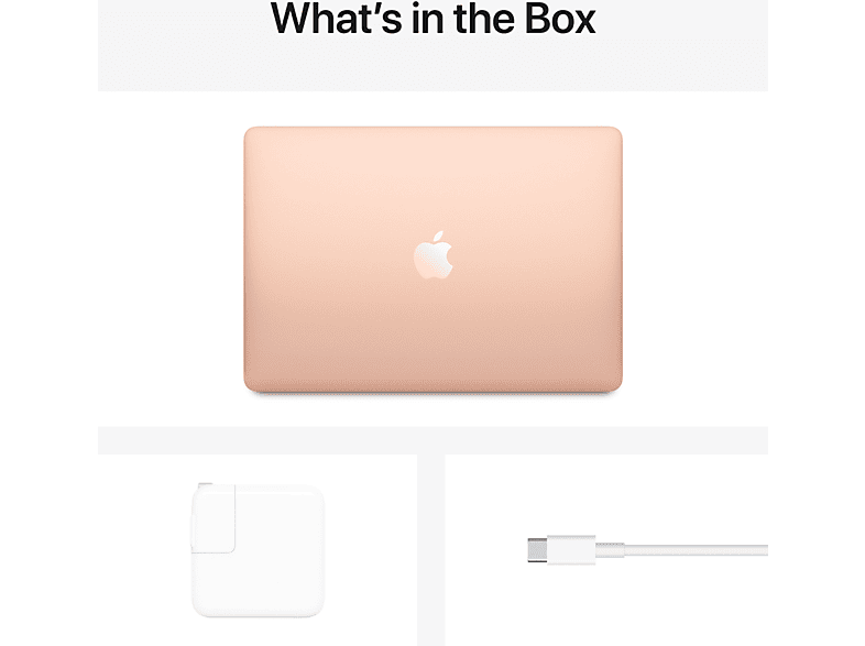 APPLE MacBook Air 13.3 (2020) | Goud M1 256GB 8GB kopen? | MediaMarkt
