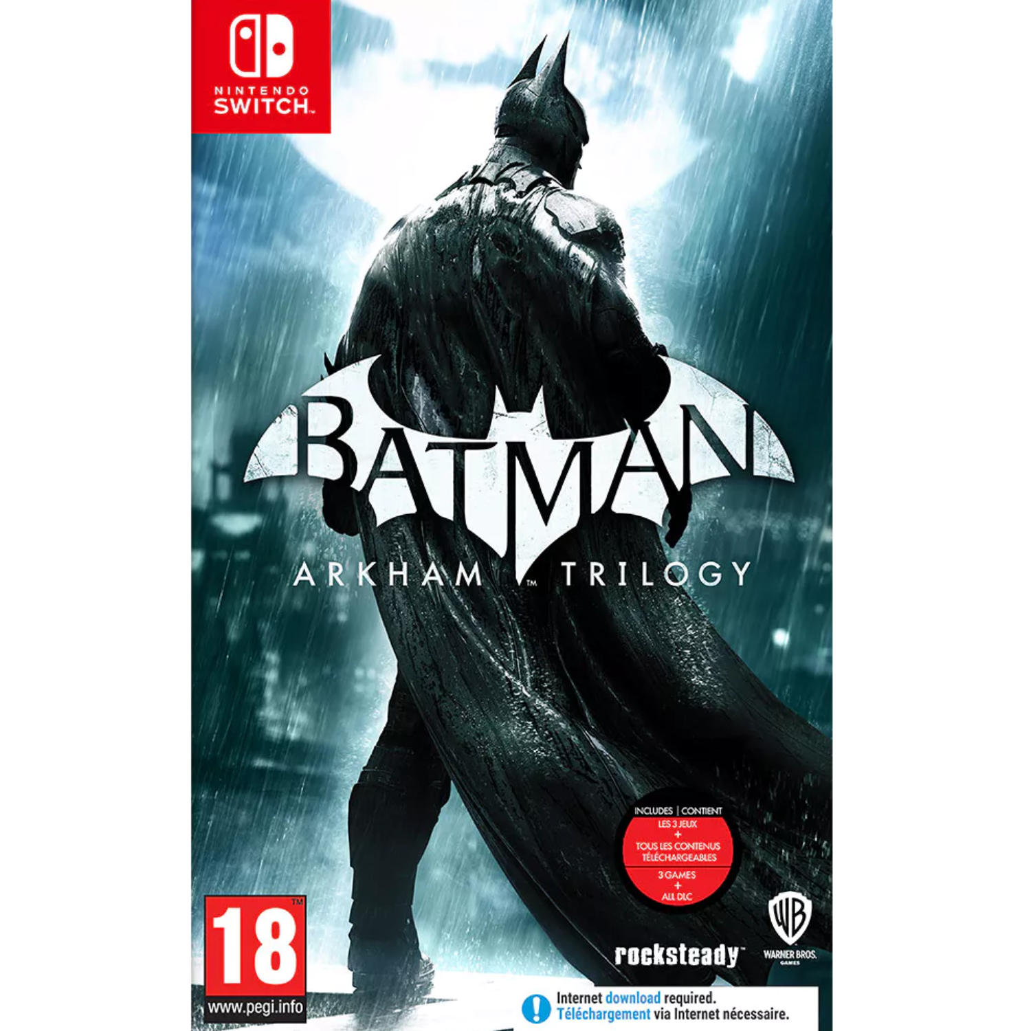 Warner Bros Batman: Arkham Trilogy Nintendo Switch