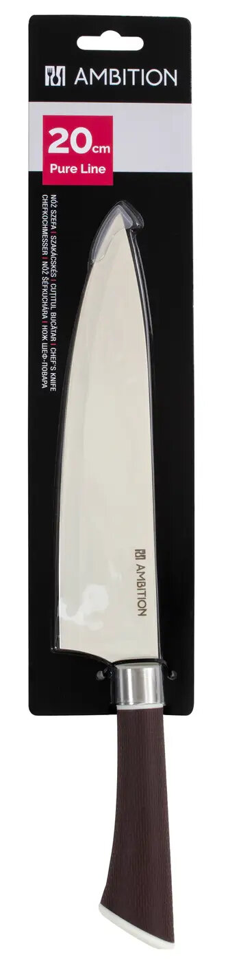 Nóż w opakowaniu, zdjęcie produktu.