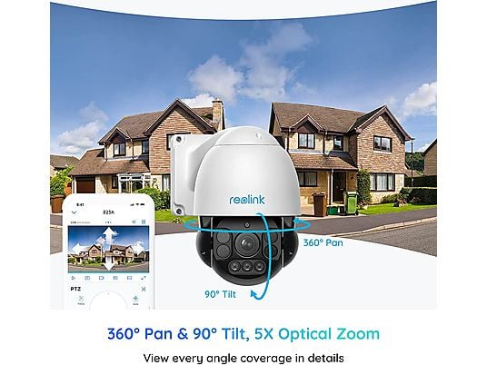REOLINK RLC-823A - Caméra de surveillance (DCI 4K, 3840 x 2160)