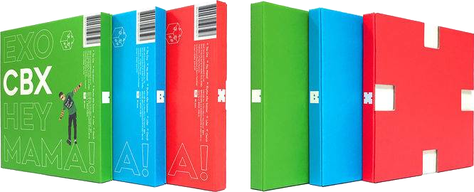 Exo-CBX - Hey Mama! (CD + könyv)