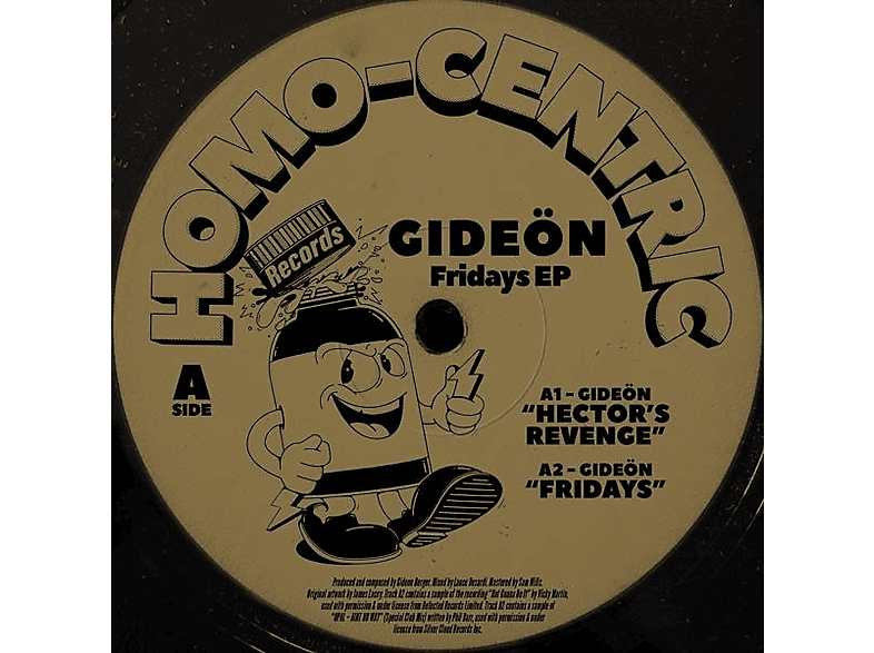 Gideon - Fridays EP - (EP (analog))