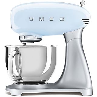 SMEG SMF02PBEU IMPASTATRICE PLANETARIA, 800 W, capacità ciotola 4,8 l, Azzurro