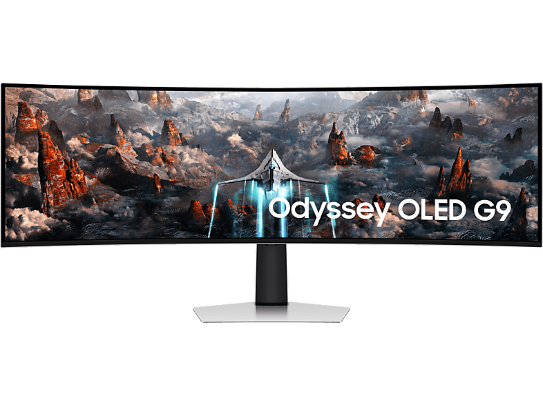Samsung Odyssey G9 LS49CG934SUXEN , 49, OLED, 0.03ms, 240 Hz, Freesync Premium Pro, Silver
