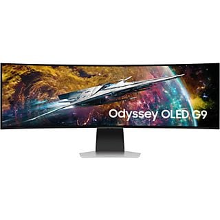 Monitor gaming - Samsung Odyssey G9 LS49CG954SUXEN , 49", OLED, 0.03 ms, 240 Hz, WiFi, Bluetooth, Silver