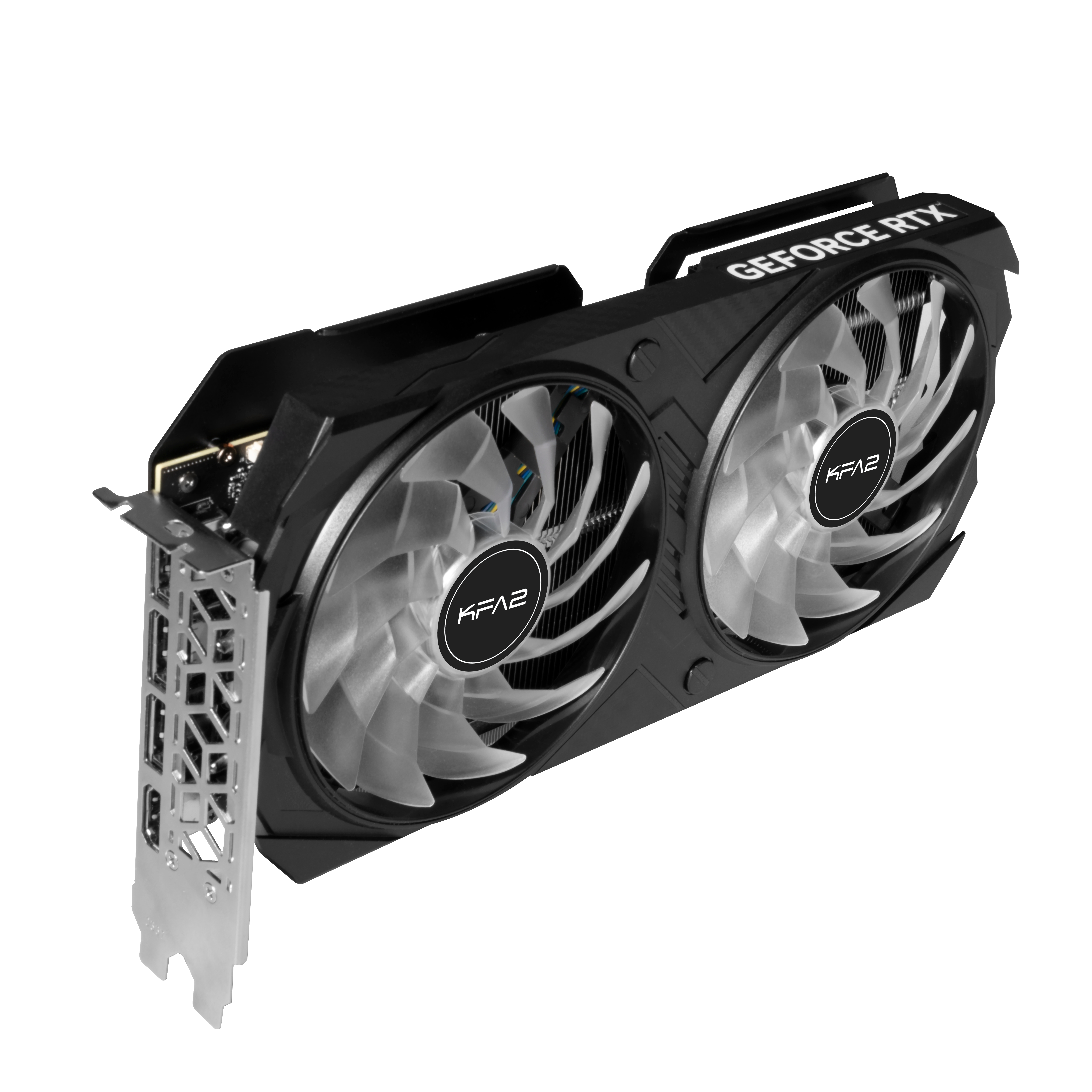 KFA2 GeForce RTX 4060 TI EX 1-Click OC (46ISL8MD8AEK) (NVIDIA, Grafikkarte)
