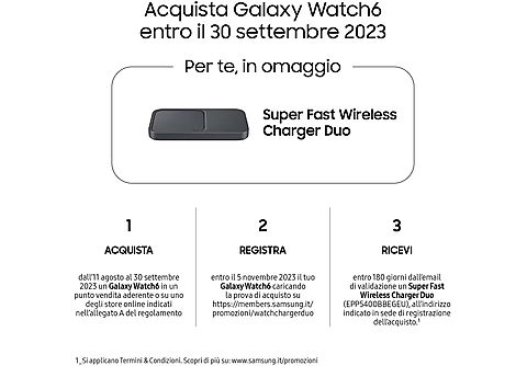 SMARTWATCH SAMSUNG Galaxy Watch6 40mm, GRAPHITE