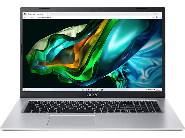 Display, 512 Intel® GB Prozessor, i7 SSD, RAM, 16 Silver Pure Zoll Aspire 3 Core™ ACER 17,3 Notebook GB (A317-53-76NV), mit