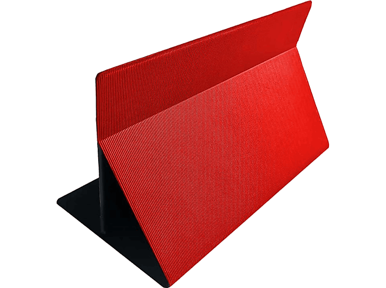 Funda tablet - Silver Sanz HT Wave Universal, TPU, Rojo