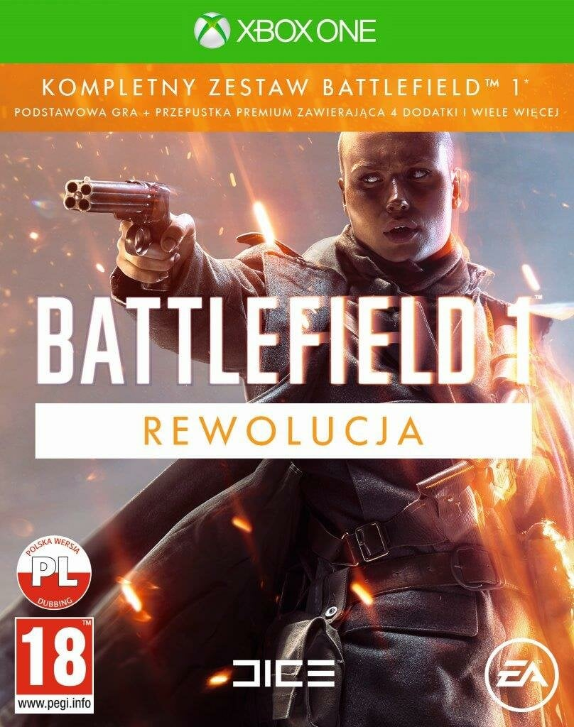 Gra Xbox One Battlefield 1 Rewolucja