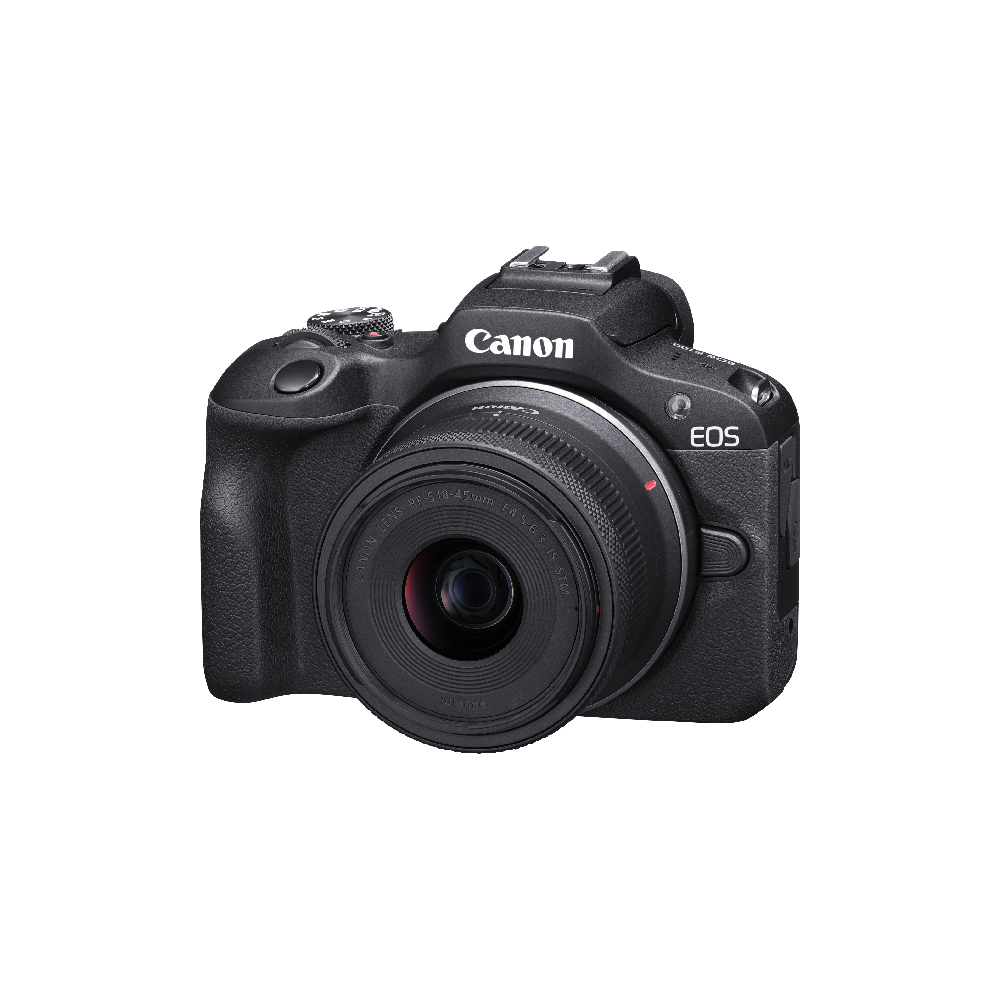 CANON EOS R100 + RF-S 18-45MM Fotoğraf Makinesi Siyah Fiyat